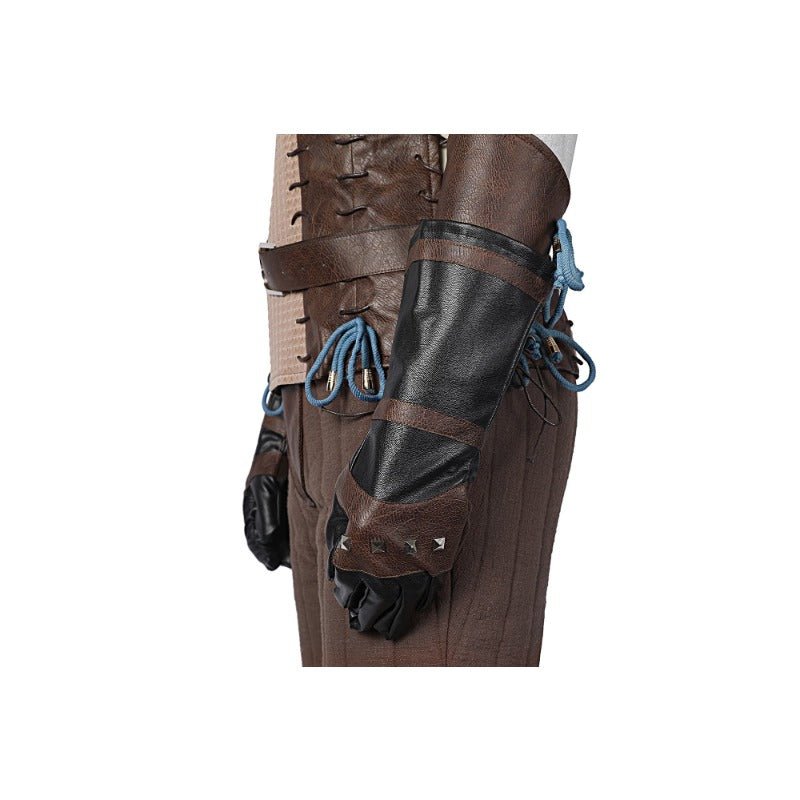 Traje de Cosplay de Geralt de Rivia de The Witcher 3 - Chaqueta de Cuero para Halloween y Eventos - Fantasia Cosera