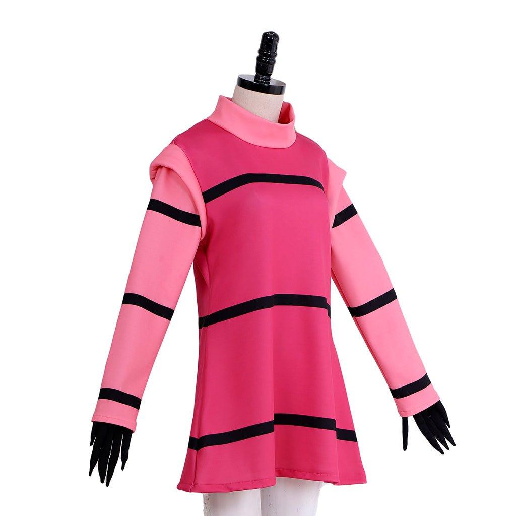 Chaqueta con Capucha Rosa para Mujer de ZIM Cosplay | Disfraz de Halloween y TV | Chaqueta de Cosplay de Invader ZIM - Fantasia Cosera