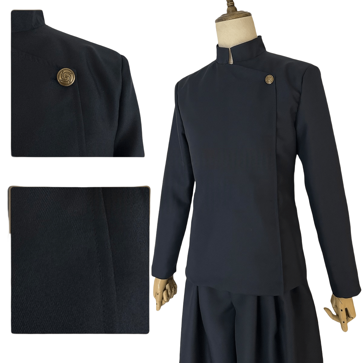 Traje de Cosplay de Suguru Geto - Jujutsu Kaisen - Fantasia Cosera