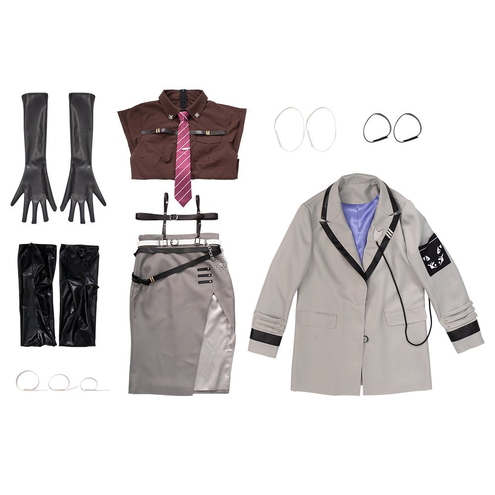 Traje de Cosplay de Langley de Path to Nowhere - Auténtico Outfit Táctico de Personaje de RPG para Fans - Fantasia Cosera