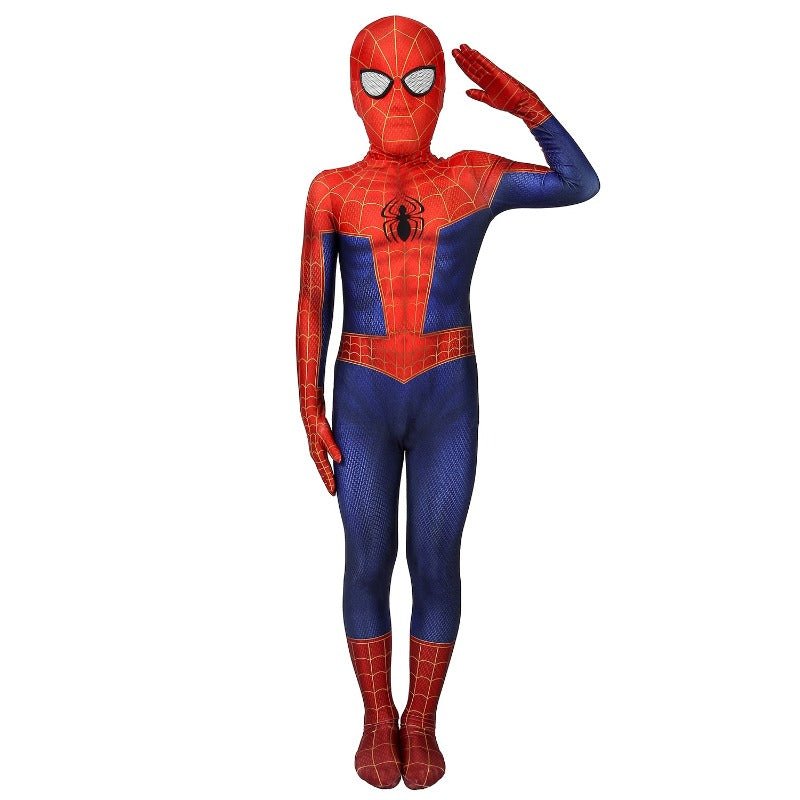 Disfraz de Spider-man Peter Parker para Niños - Traje de Superhéroe para Halloween - Fantasia Cosera
