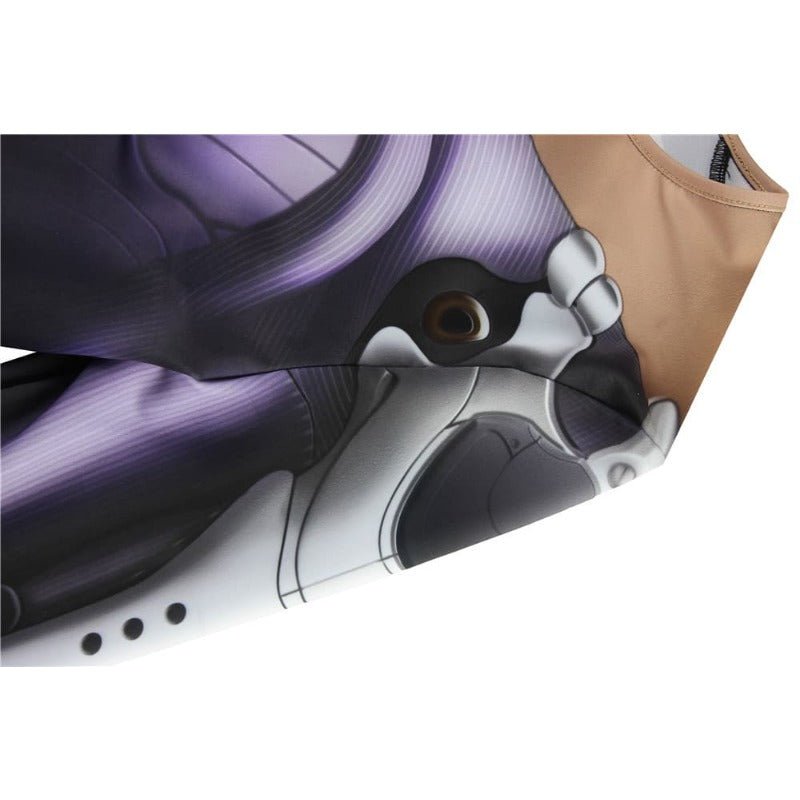 Traje de Cosplay de Alita Battle Angel | Disfraz de Superhéroe Ajustado para Halloween y Carnaval - Fantasia Cosera