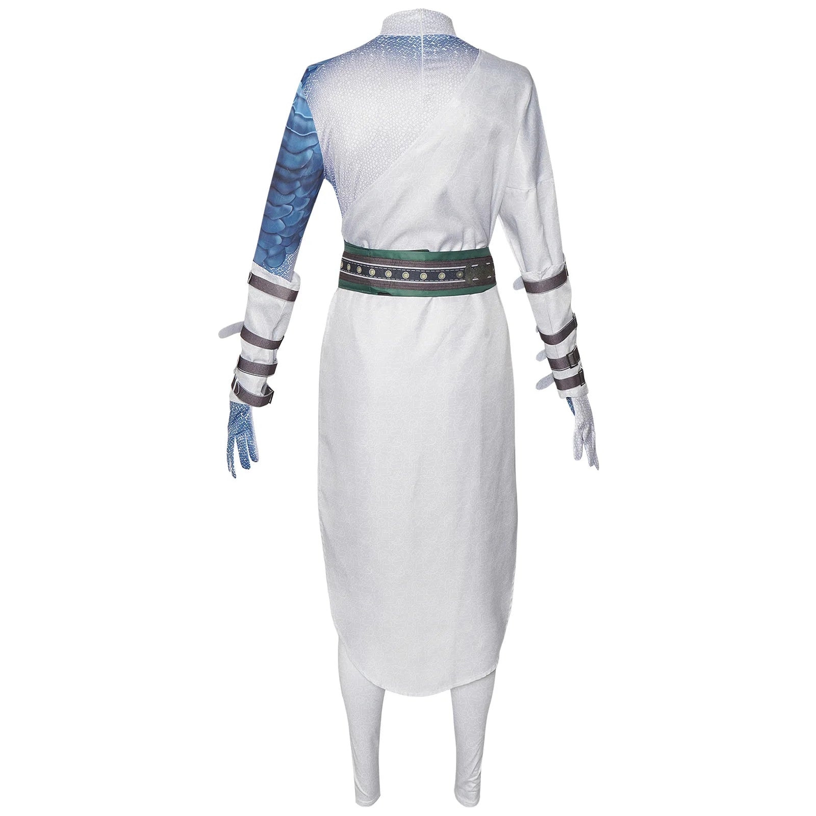 Traje de Cosplay Noble de Blanco de Black Myth Wukong | Túnica Blanca para Halloween para Hombres | Diseño Elegante para Fans - Fantasia Cosera