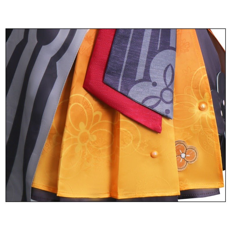 Traje de Cosplay de Chiyou de Genshin Impact – Conjunto de Viento Premium - Fantasia Cosera