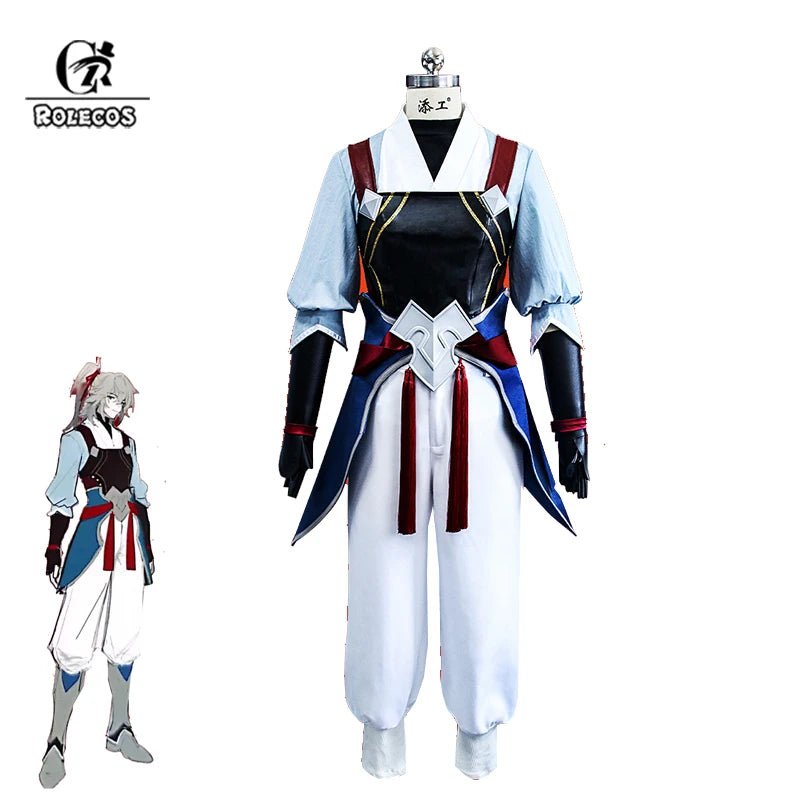 Traje de Cosplay de Jing Yuan Juvenil de Honkai Star Rail para Hombres Adultos - Fantasia Cosera