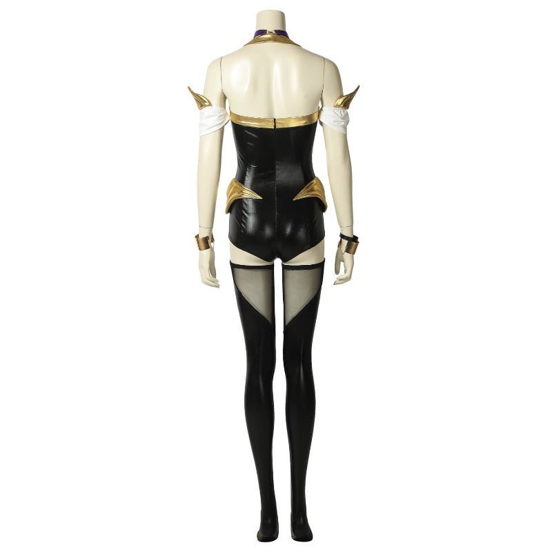 Traje de Cosplay de Ahri de K/DA de League of Legends - Outfit de Cuero Elegante para Fans del Cosplay - Fantasia Cosera