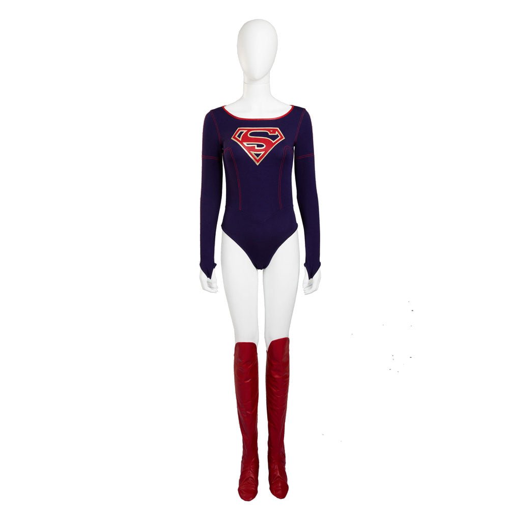 Traje de Supergirl de The Flash - Outfit de Supergirl de Alta Calidad - Fantasia Cosera