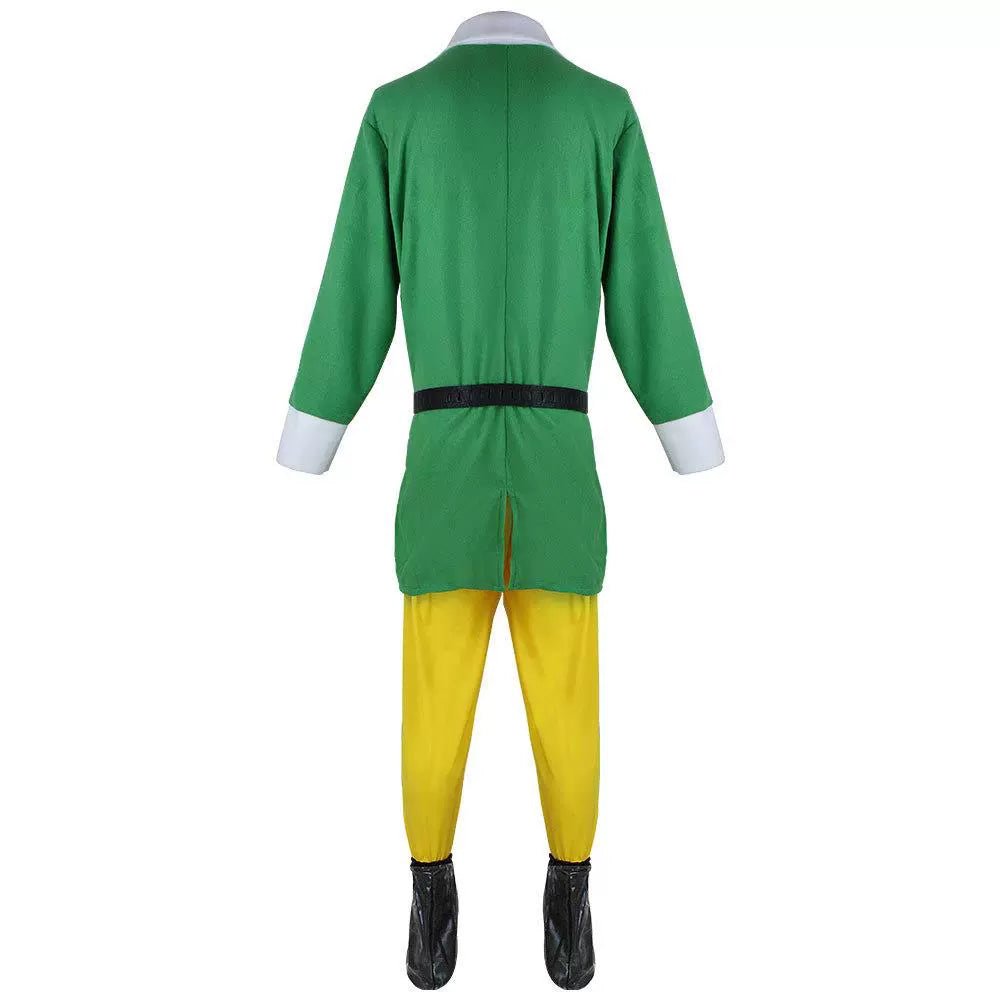 Nuevo Disfraz de Cosplay Navideño | Traje de Duende de Santa | Disfraz de Elfo Anime Verde Festivo para Hombres - Fantasia Cosera