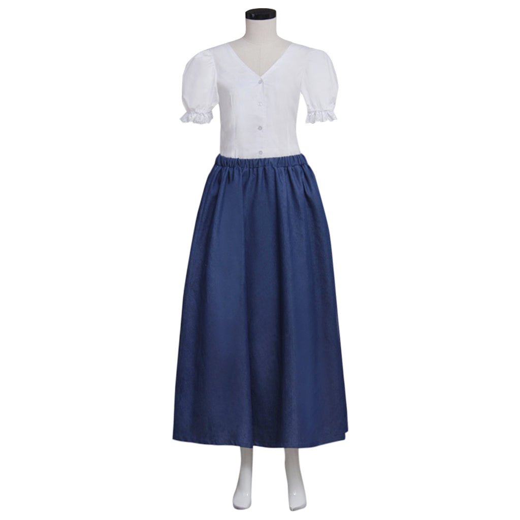 Vestido de Cosplay de Belle de Érase una Vez para Mujeres Adultas - Ideal para Halloween y Carnaval - Fantasia Cosera