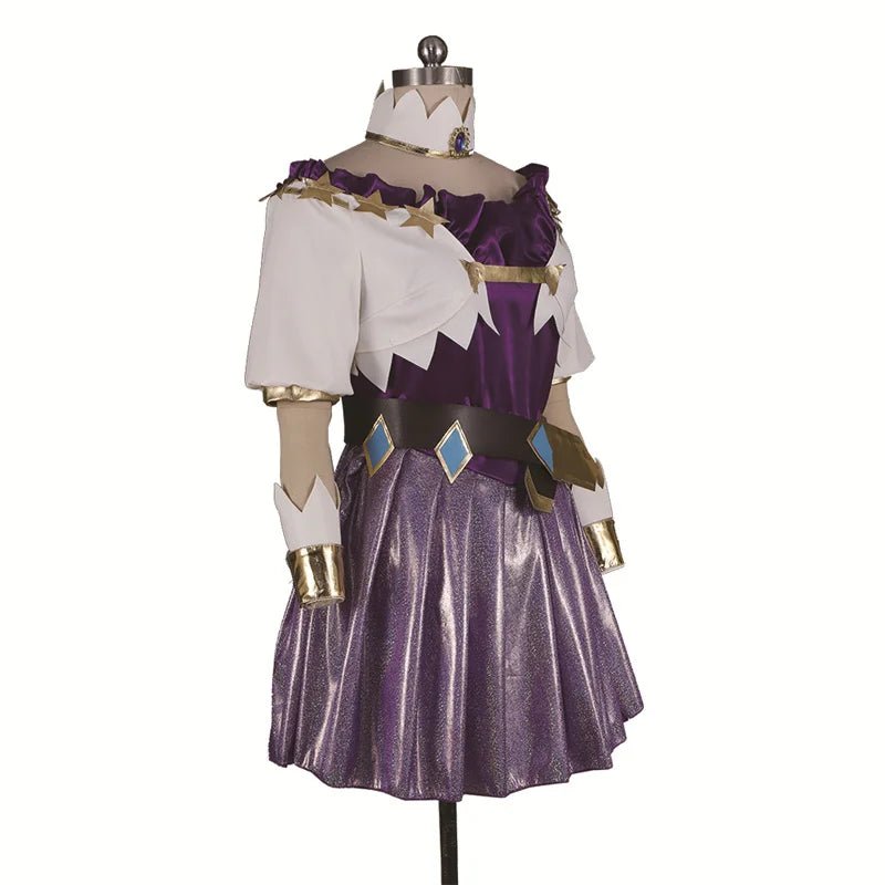 Traje de Cosplay de Seraphine de LOL - Vestido Bling de Héroe Maestro para Chicas y Mujeres - Fantasia Cosera