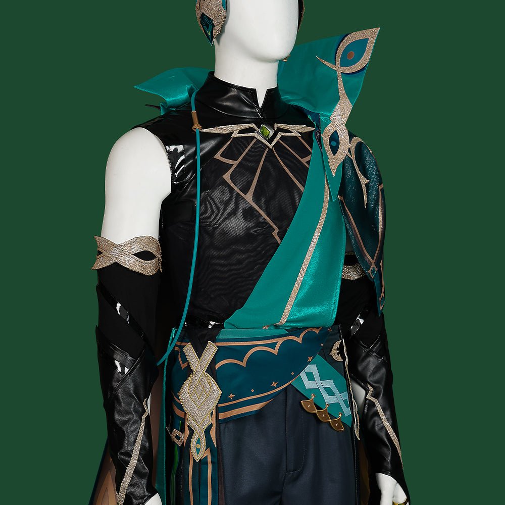 Traje de Cosplay de Alhaitham para Fans de Genshin Impact - Fantasia Cosera