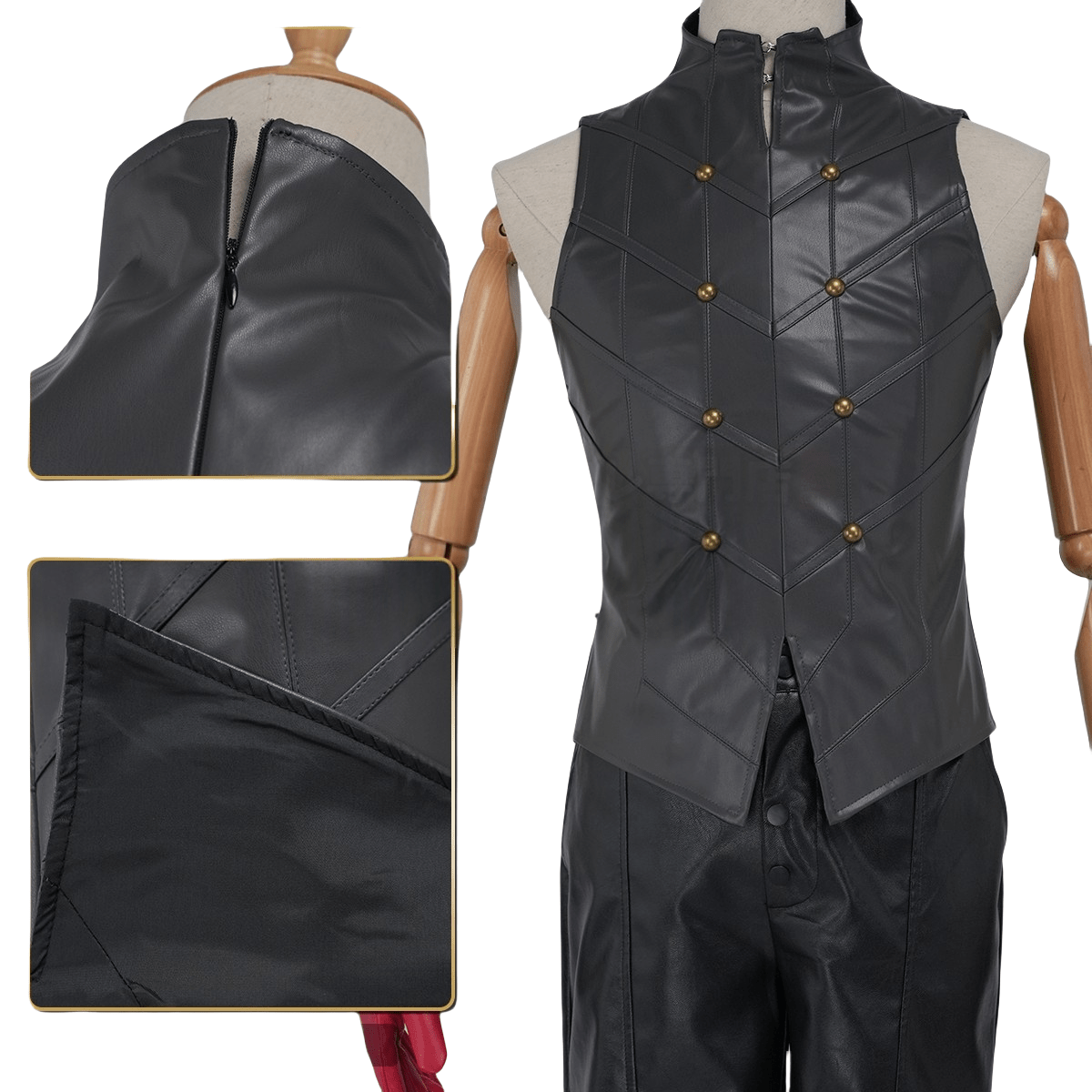 Traje de Cosplay de Ren Amamiya (Joker) de Persona 5 - Outfit de Personaje de Juego de Alta Calidad - Fantasia Cosera