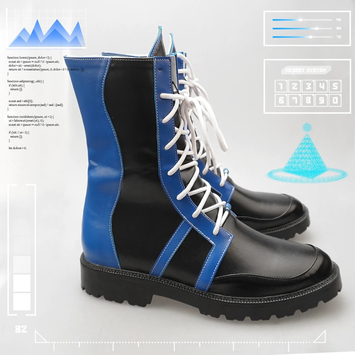 Botas de Cosplay Blue Lock Chigiri Bachira Rin Nagi Isagi para Hombre y Mujer Zapatos Casuales de Piel Sintética Tallas EU34 a EU48 - Fantasia Cosera