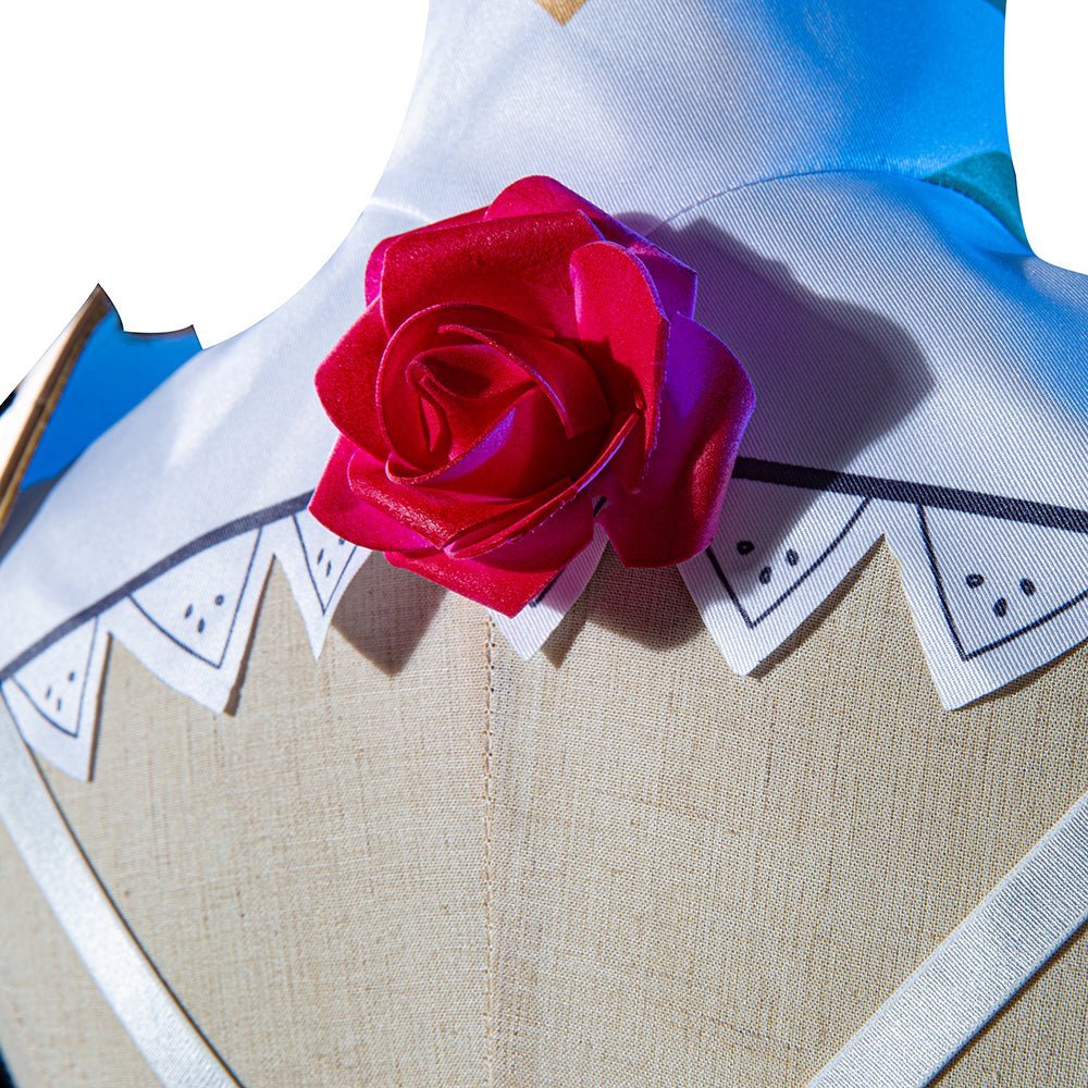 Genshin Impact - Traje de Cosplay de Noelle - Fantasia Cosera