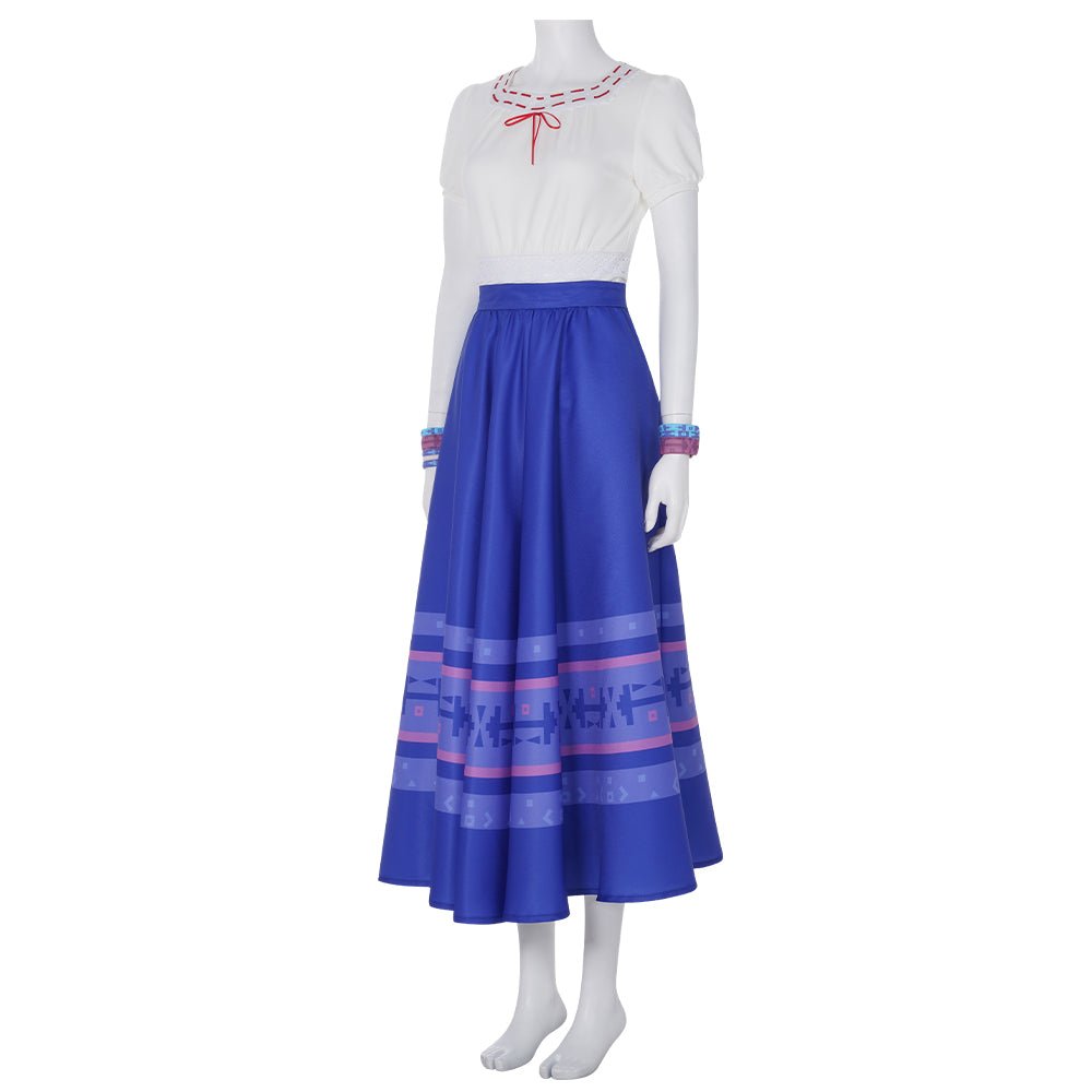 Disfraz de Luisa Madrigal de Encanto - Traje de Halloween para Mujer - Fantasia Cosera