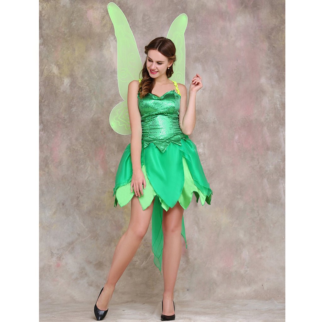 Serie de Trajes de Cosplay de Tinker Bell Disney | Disfraz de Hada para Halloween, Fiestas y Eventos de Cosplay - Fantasia Cosera