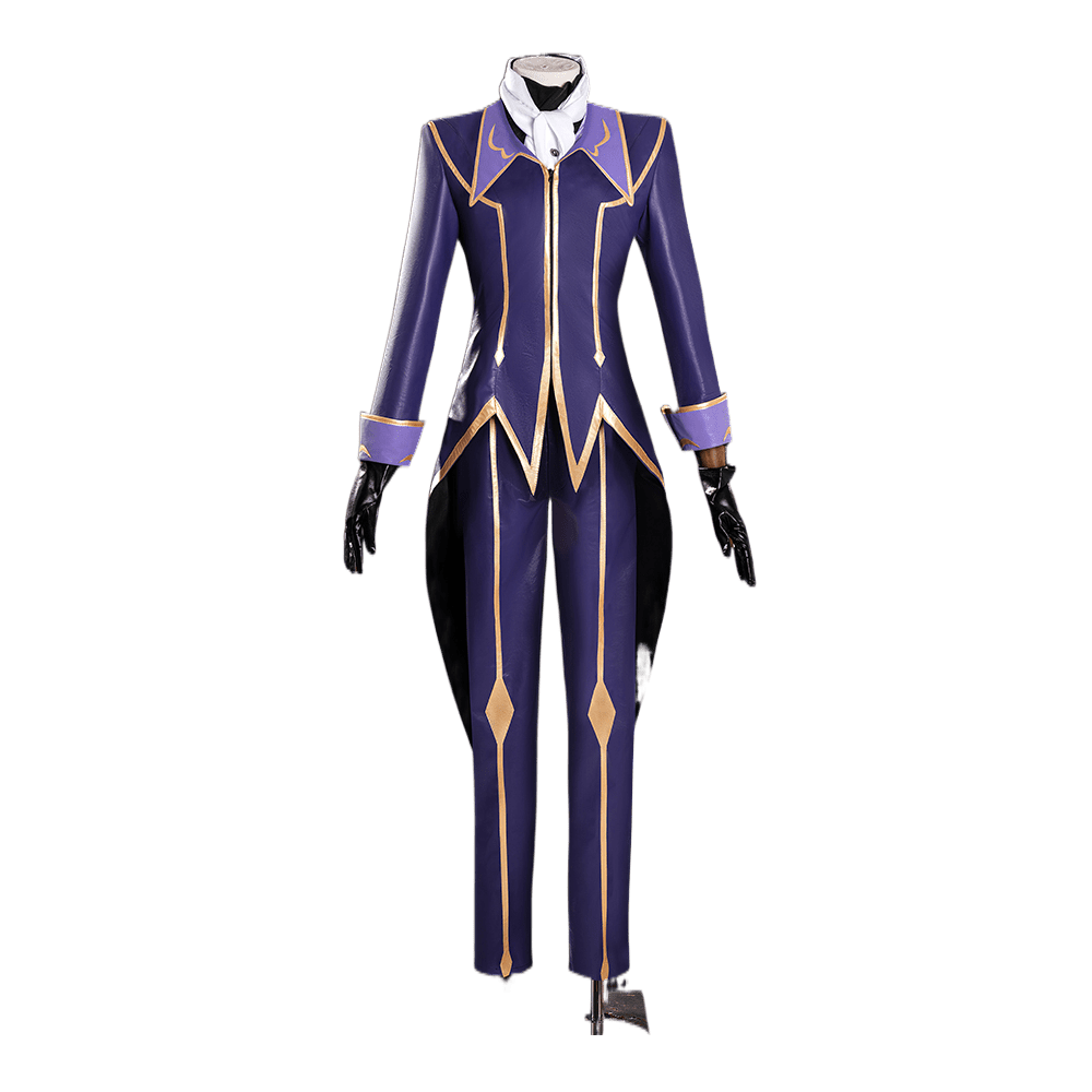 Disfraz de Code Geass: Lelouch of the Rebellion ZERO - Traje de Anime de Alta Calidad - Fantasia Cosera