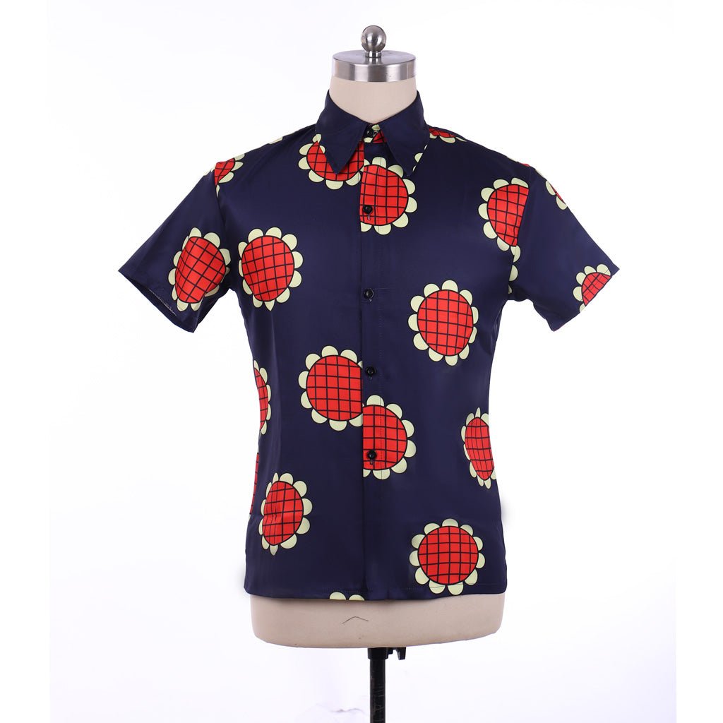 Camisa de Girasol de Monkey D. Luffy de One Piece para Cosplay - Fantasia Cosera