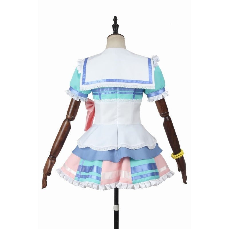 Traje de Cosplay de Love Live! Sunshine!! Aqours Jumping Heart - Outfit de Chika, Dia, Ruby y Riko - Fantasia Cosera