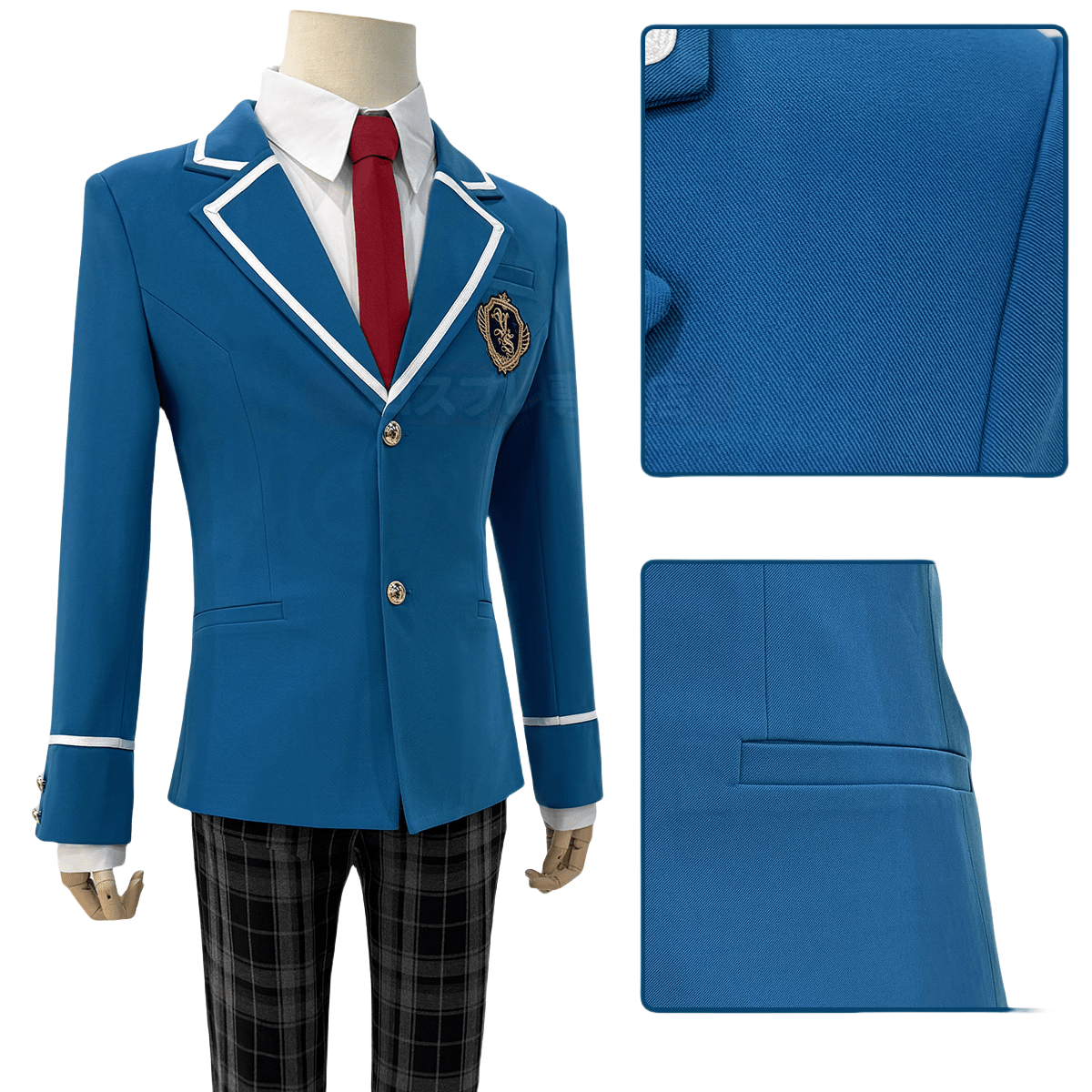 Traje de Cosplay de Hokuto Hidaka y Tetsuro Kumo - Outfit Anime Ensemble Stars - Fantasia Cosera