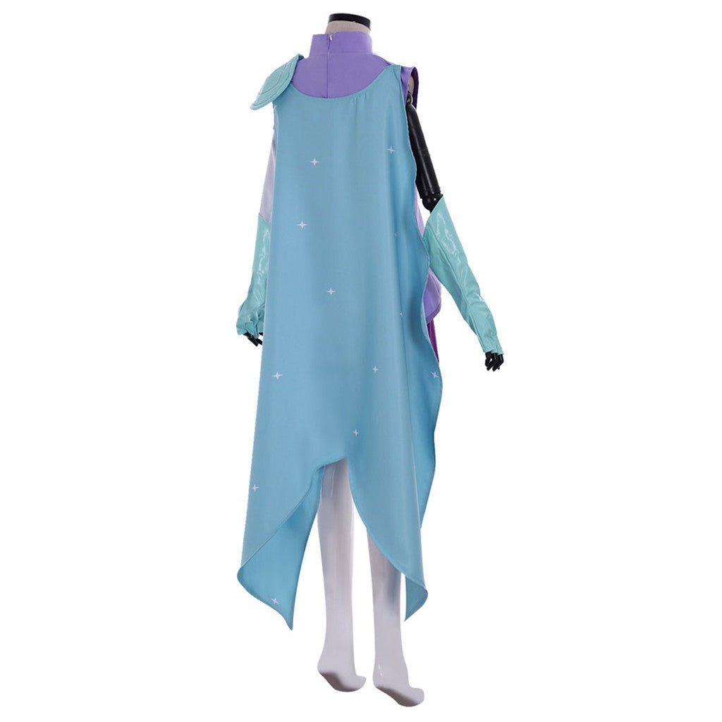 Traje de Cosplay de Glimmer, Princesa del Poder de She-Ra - Fantasia Cosera