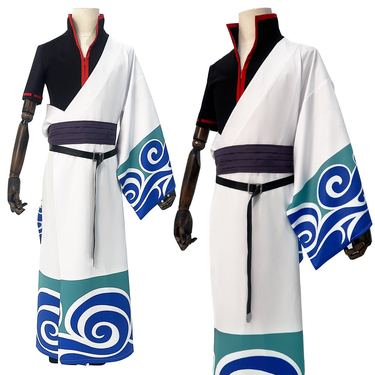Traje de Cosplay Premium Sakata Gintoki - Outfit Anime Gintama - Fantasia Cosera