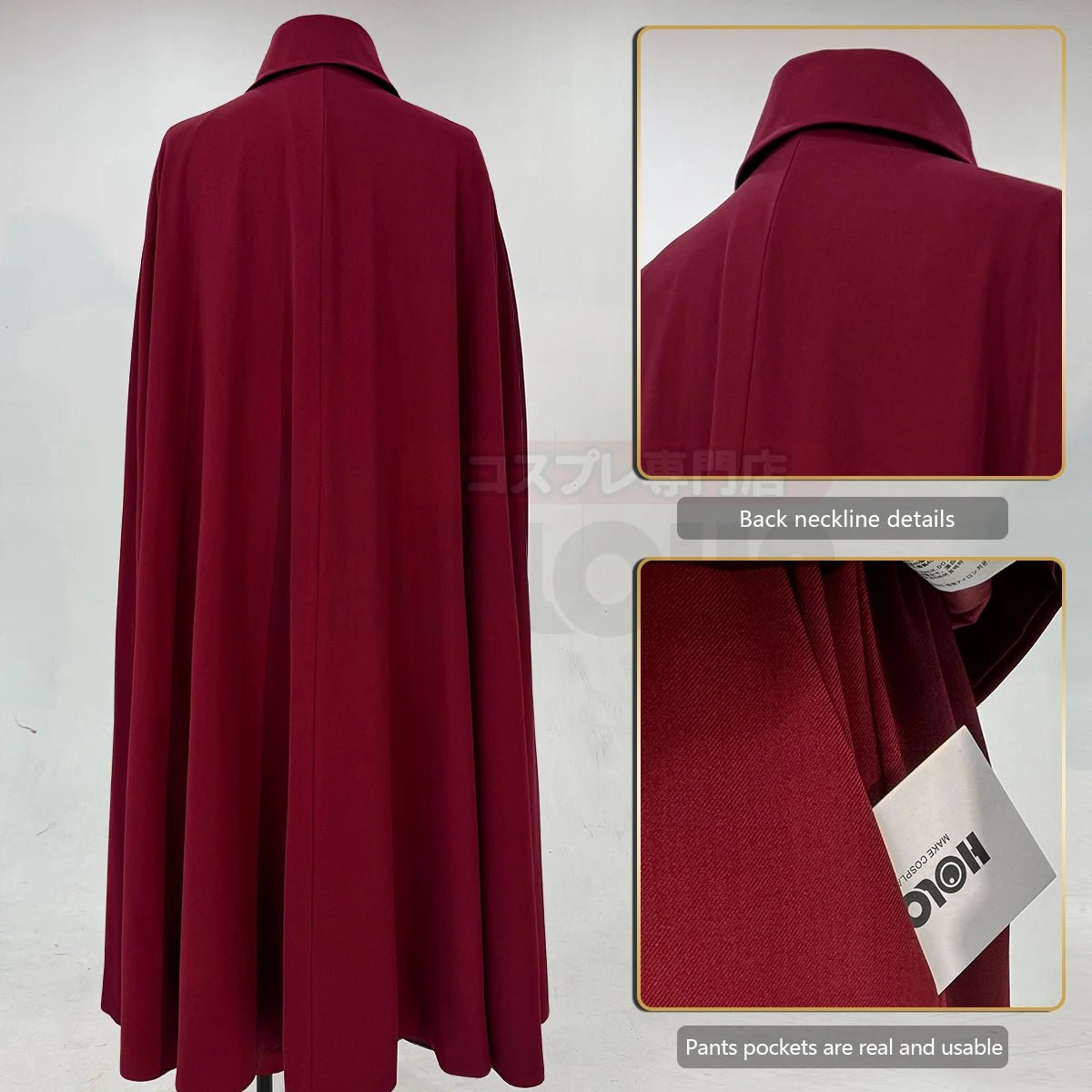 Disfraz de Cosplay de Bungo Stray Dogs Suehiro Tetchou Okura Teruko Jouno Saigiku Peluca Capa Sobredimensionada Chaqueta Forrada Pantalones Halloween - Fantasia Cosera