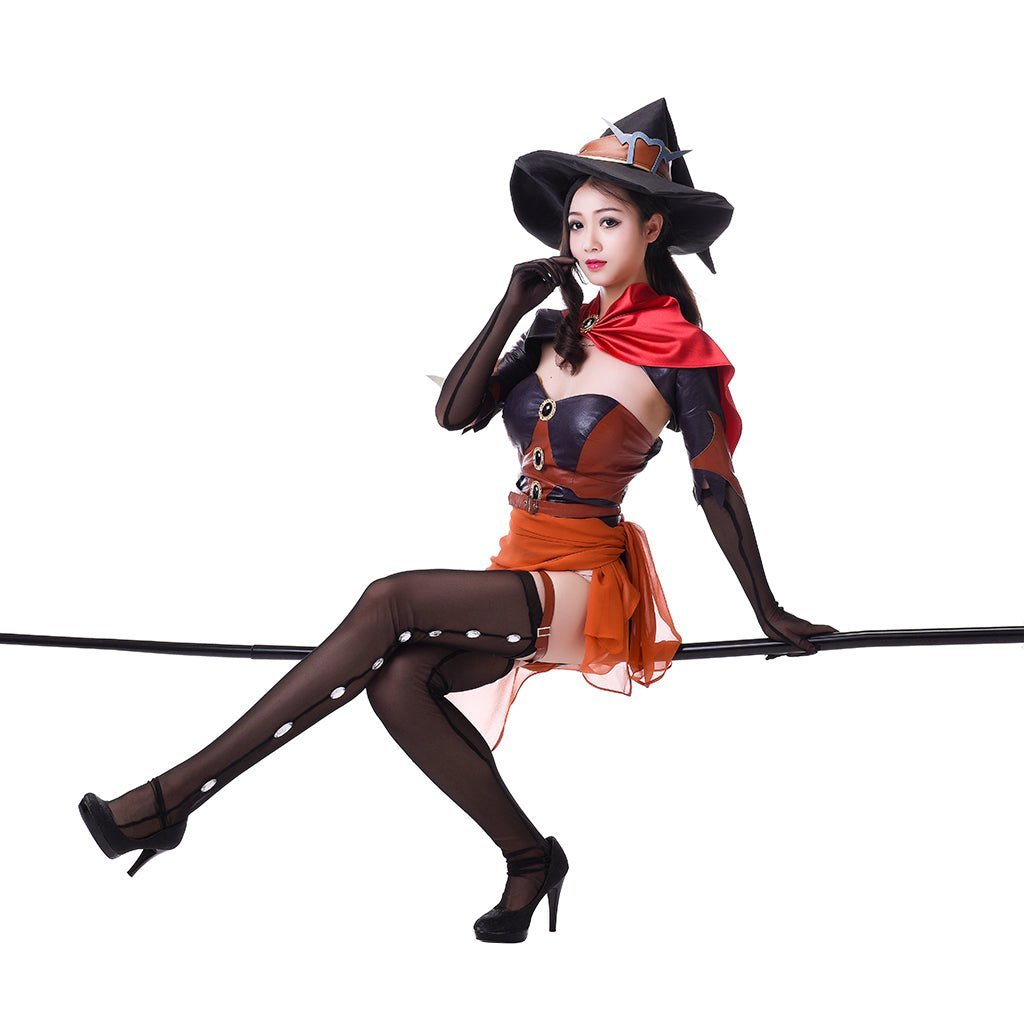 Disfraz de Cosplay Legend Mercy Angela Ziegler Witch Skin | Serie Cosplay de Juego - Fantasia Cosera