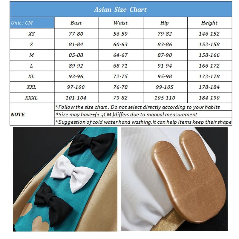 Traje de Cosplay Sigewinne de Genshin Impact 2024 FES con Sombrero para Mujer Halloween - Fantasia Cosera