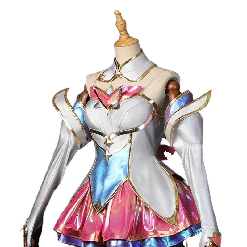 Traje de Cosplay Star Guardian Kaisa de LOL para Mujer - Uniforme con Falda - Fantasia Cosera