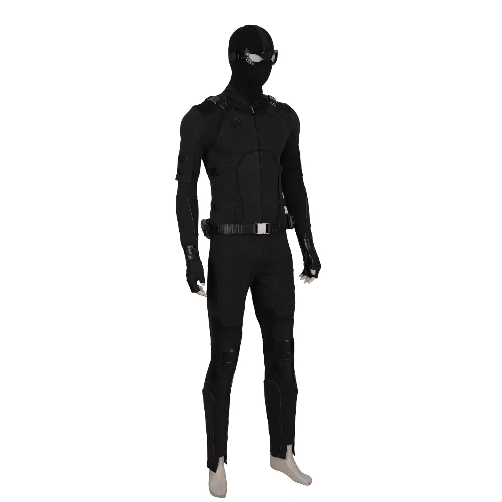 Traje de Cosplay de Spider-Man Stealth Suit - Atuendo Precisa de la Película - Fantasia Cosera