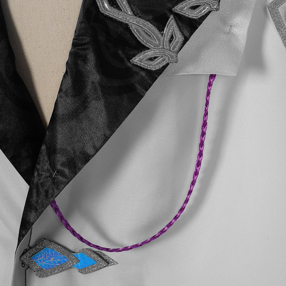 Traje de Genshin Impact Fatui Cloak para Pierr Pantalone Tartaglia Harlequin Doctor Sandrone Columbina Regretor - Fantasia Cosera