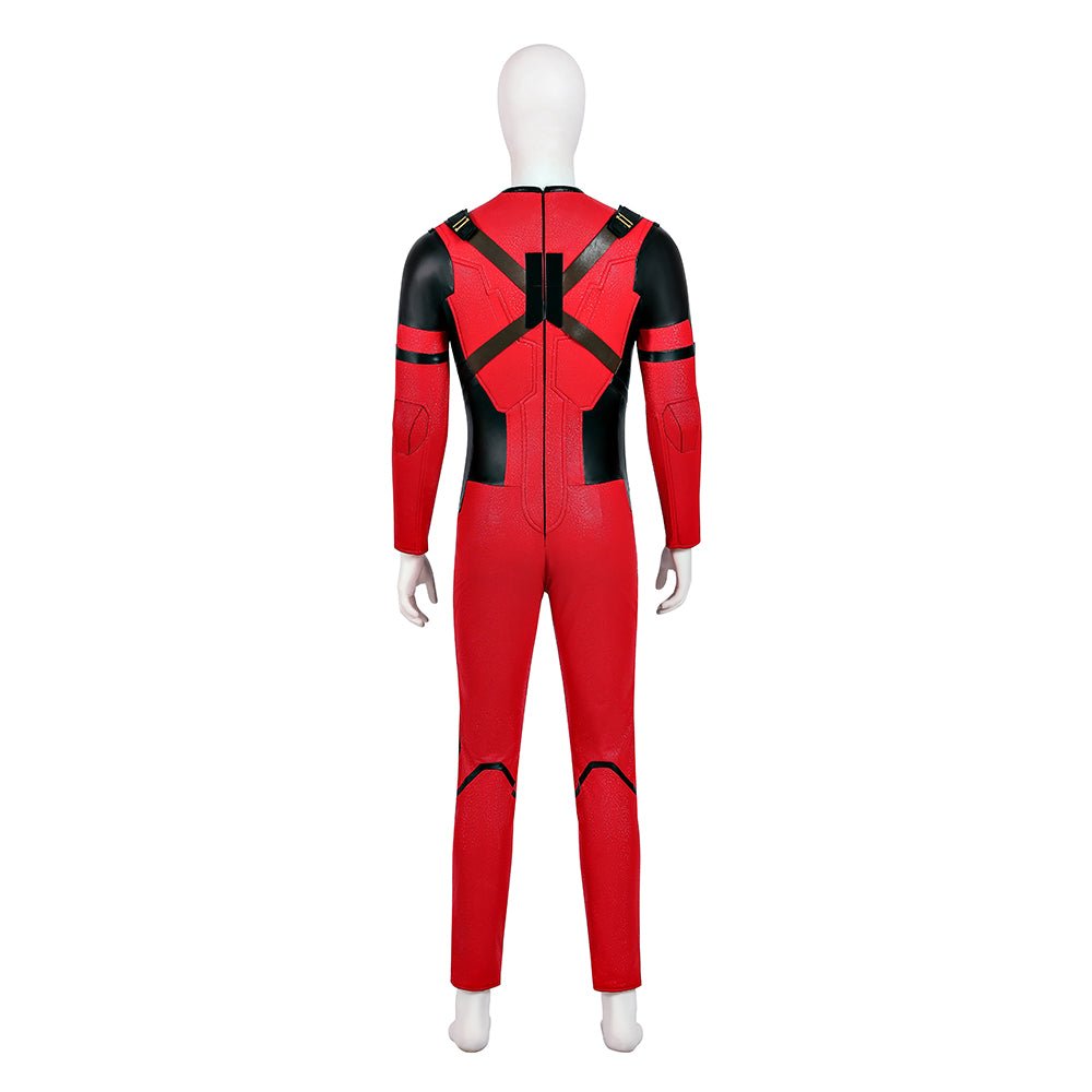 Traje de Cosplay Deadpool 3 Wolverine Wade Winston Wilson Conjunto Completo Con Zapatos - Fantasia Cosera