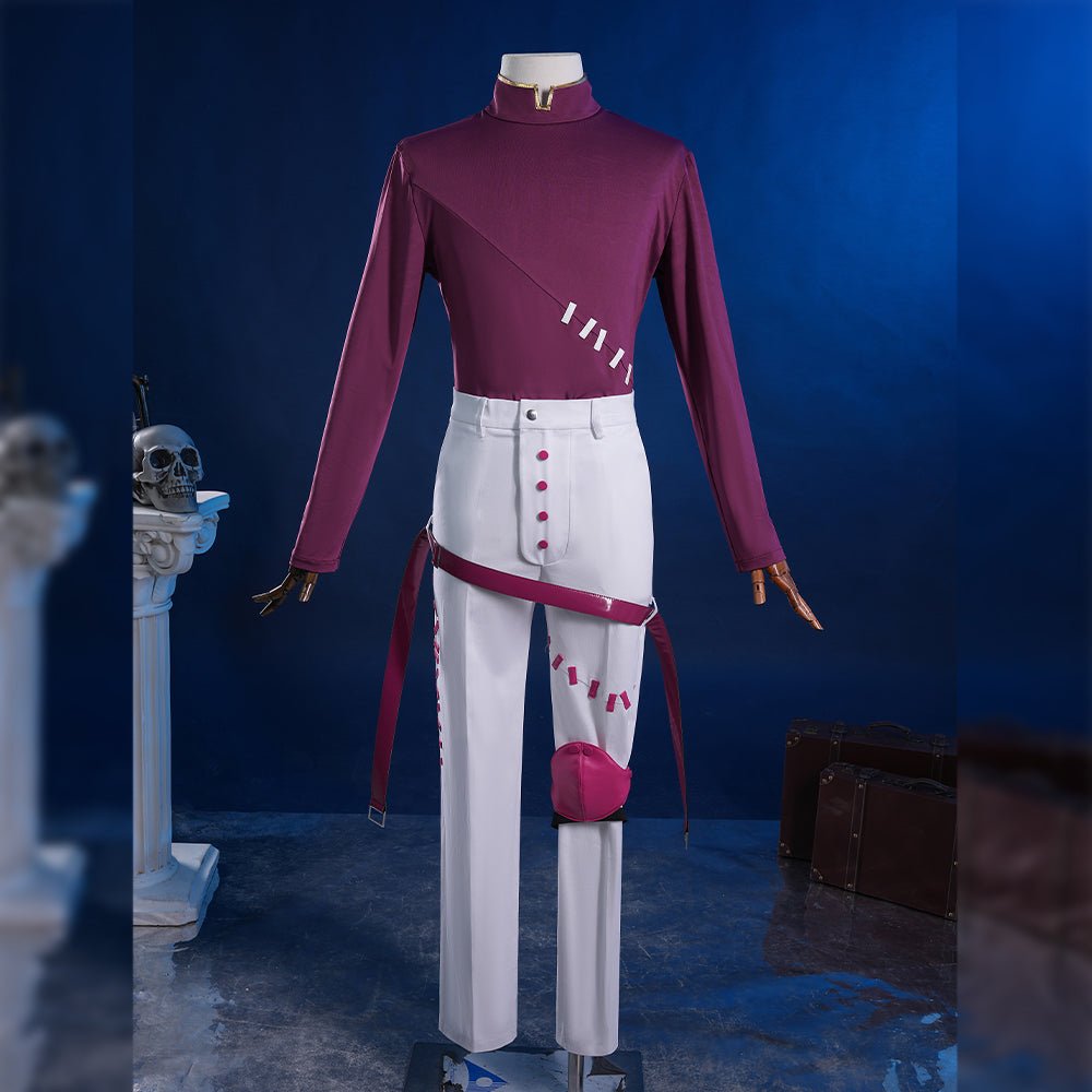 Traje de Cosplay de Aesop Carl Serie Cyberpunk de Identity V - Quinta Personalidad - Fantasia Cosera