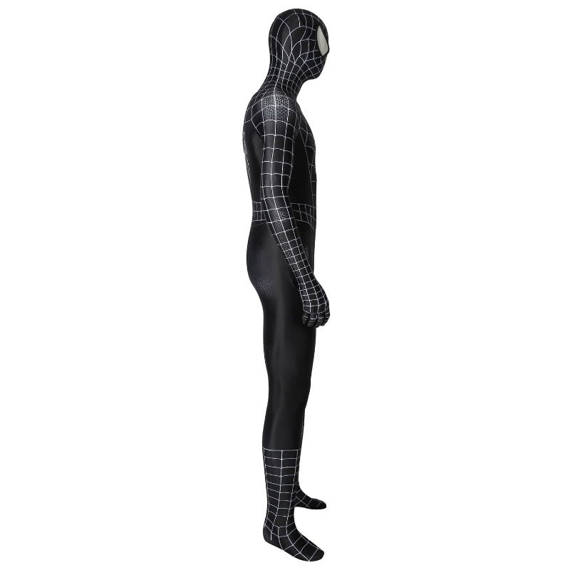 Traje de Venom Spider-Man Simbiote Negro Marvel Spider-Man 3 Cosplay - Fantasia Cosera