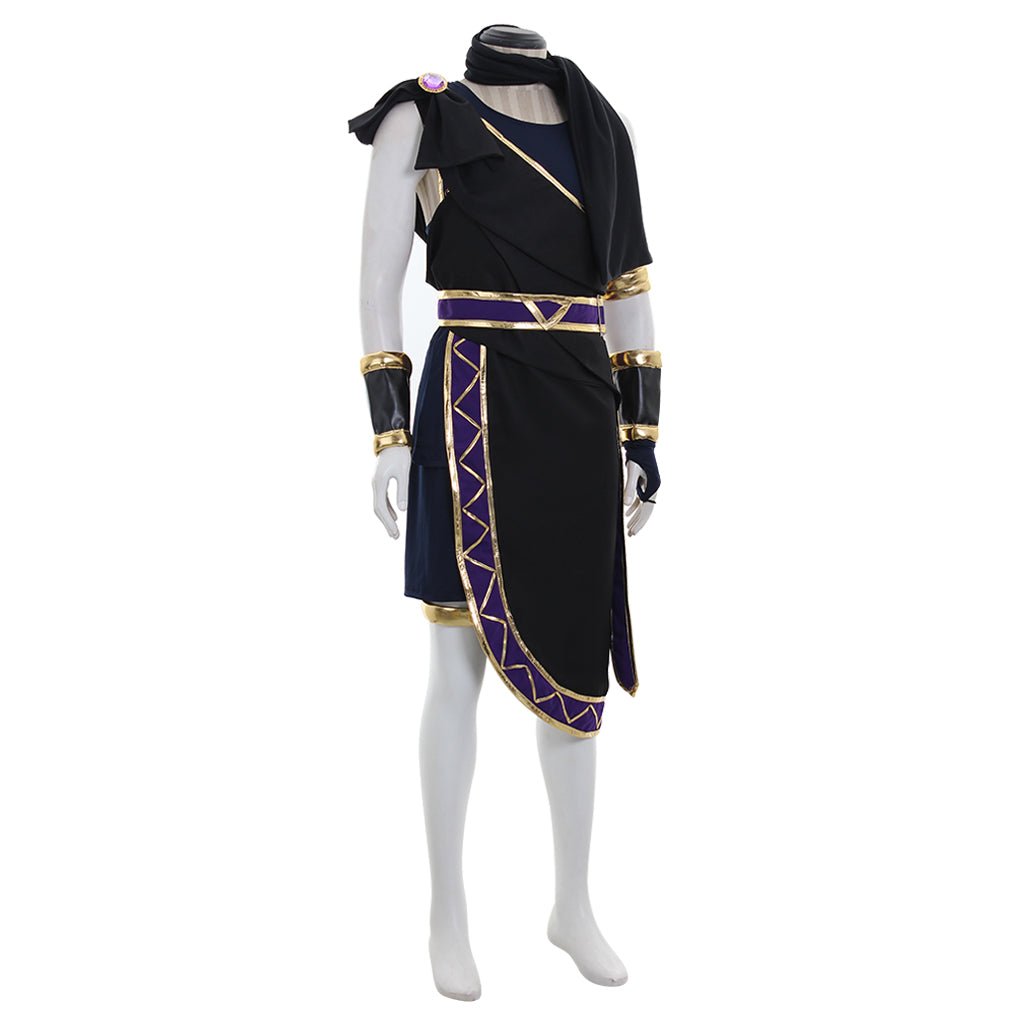 Kid Icarus: Uprising Espejo de Palutena - Traje de Cosplay de Angel Pit Negro - Fantasia Cosera