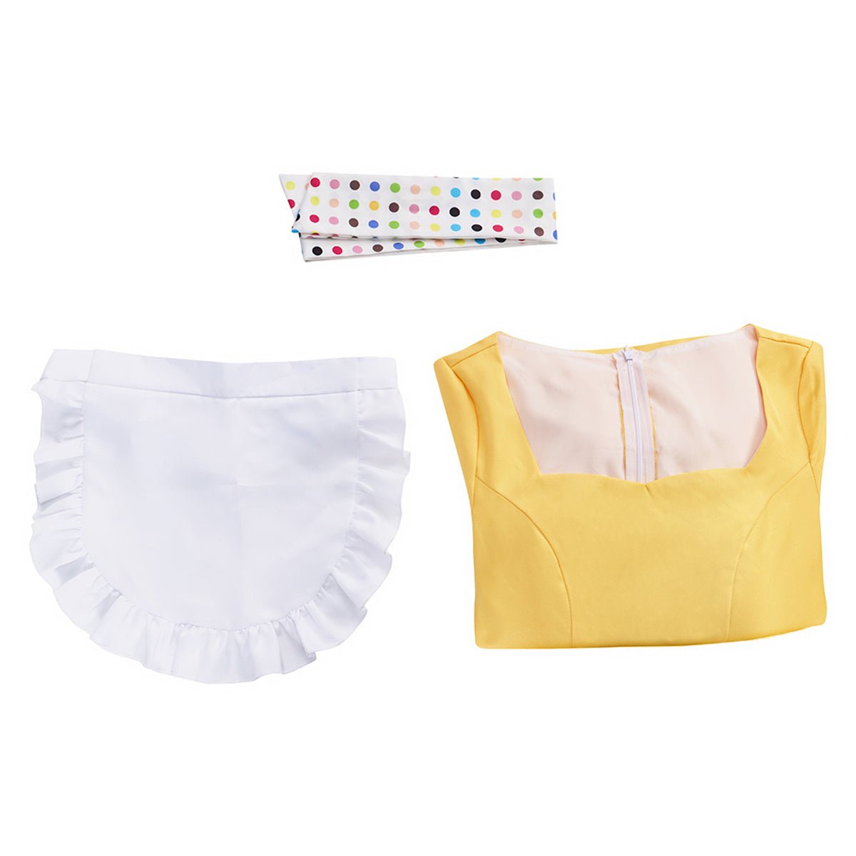 Traje de Cosplay de Jenna Hunterson de Waitress (2007) – Réplica Oficial - Fantasia Cosera