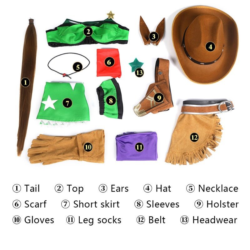 Traje de Cosplay Taiki Shuttle de Uma Musume Pretty Derby para Fans - Fantasia Cosera