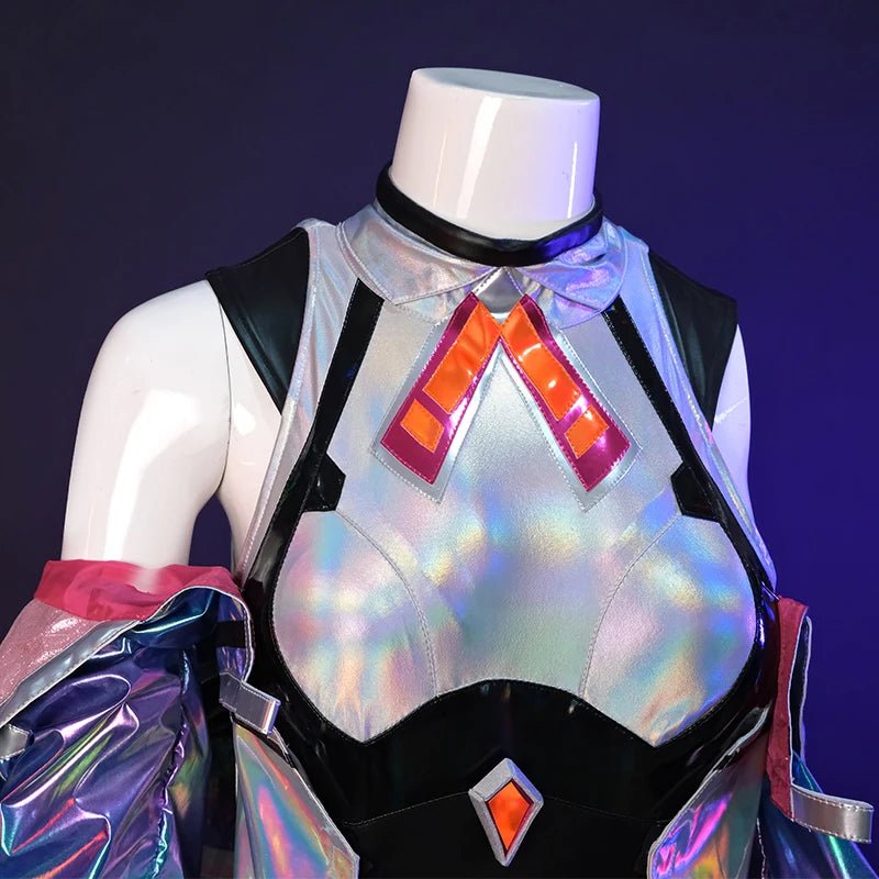 Traje de Cosplay de Seraphine de LOL Battle Dove, Equipo Anima, Disfraz de Halloween para Mujer, Nueva Piel - Fantasia Cosera