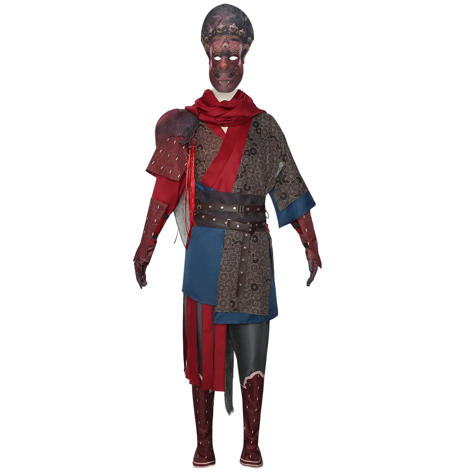 Traje de Cosplay Black Myth Wu Kong para Adultos y Niños, Disfraz del Rey Mono con Máscara para Halloween y Carnaval - Fantasia Cosera