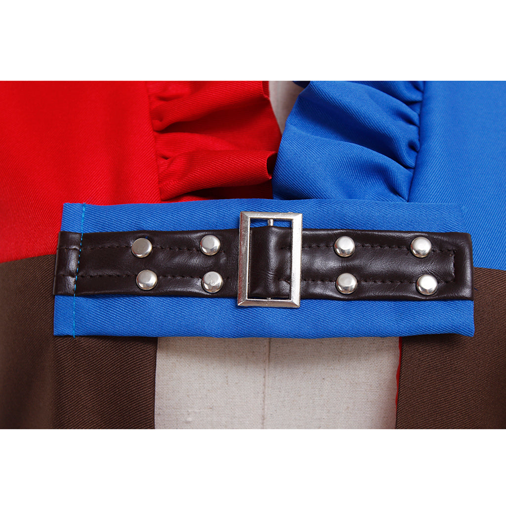 Traje de Cosplay de Harley Quinn – Divertido, Feroz e Icónico Outfit de Supervillana para Mujeres - Fantasia Cosera