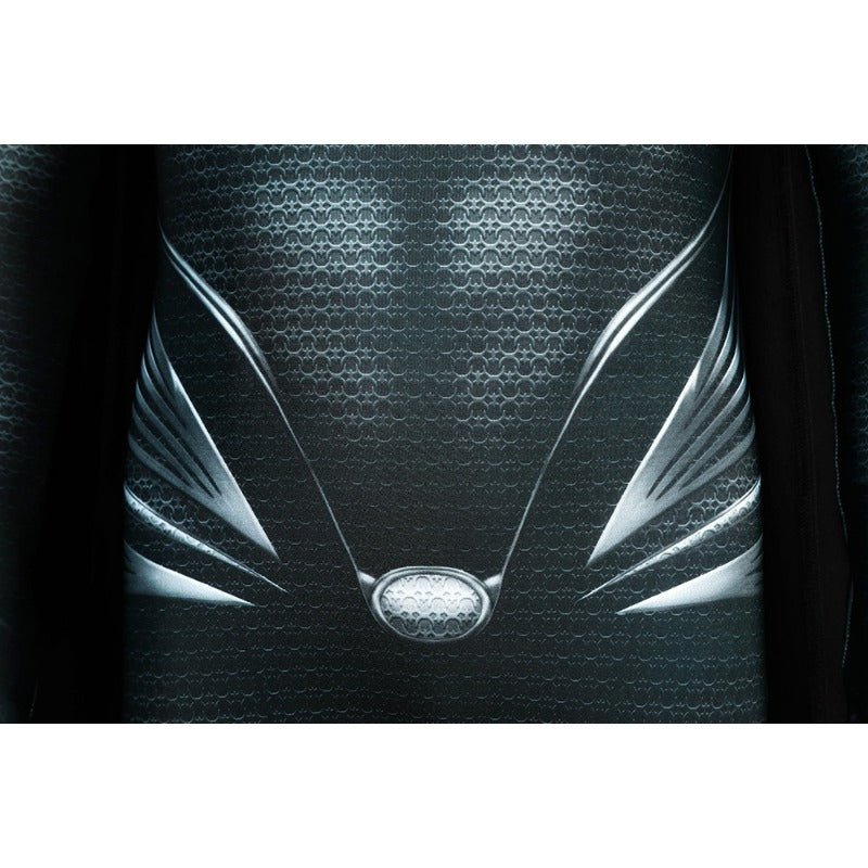 Traje de Cosplay de Superhéroe Clark Negro para Niños - Fantasia Cosera