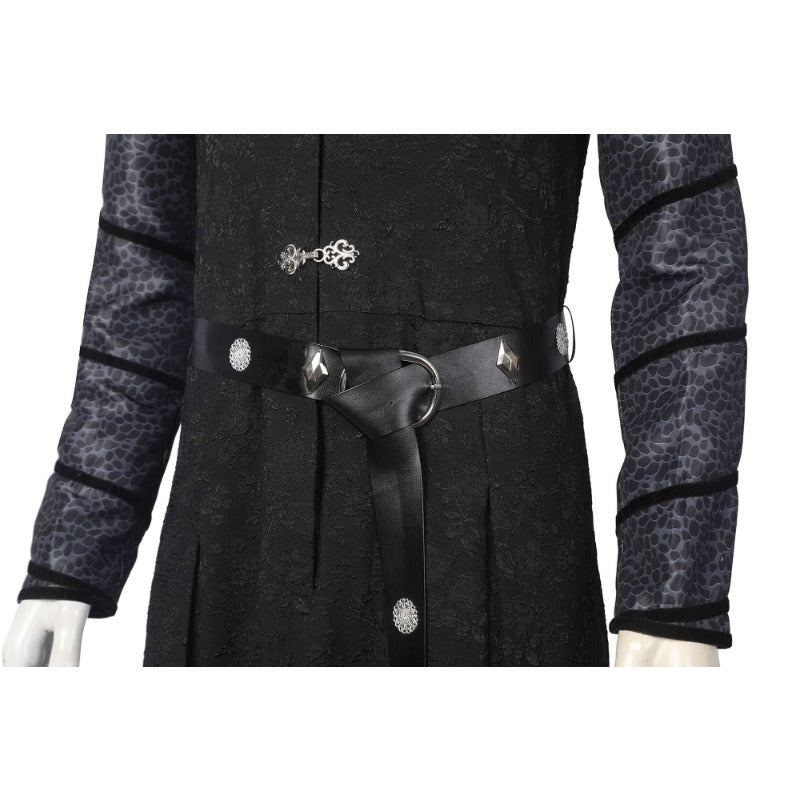 Traje de Cosplay Daemon Targaryen Casa del Dragón Negro para Halloween - Fantasia Cosera