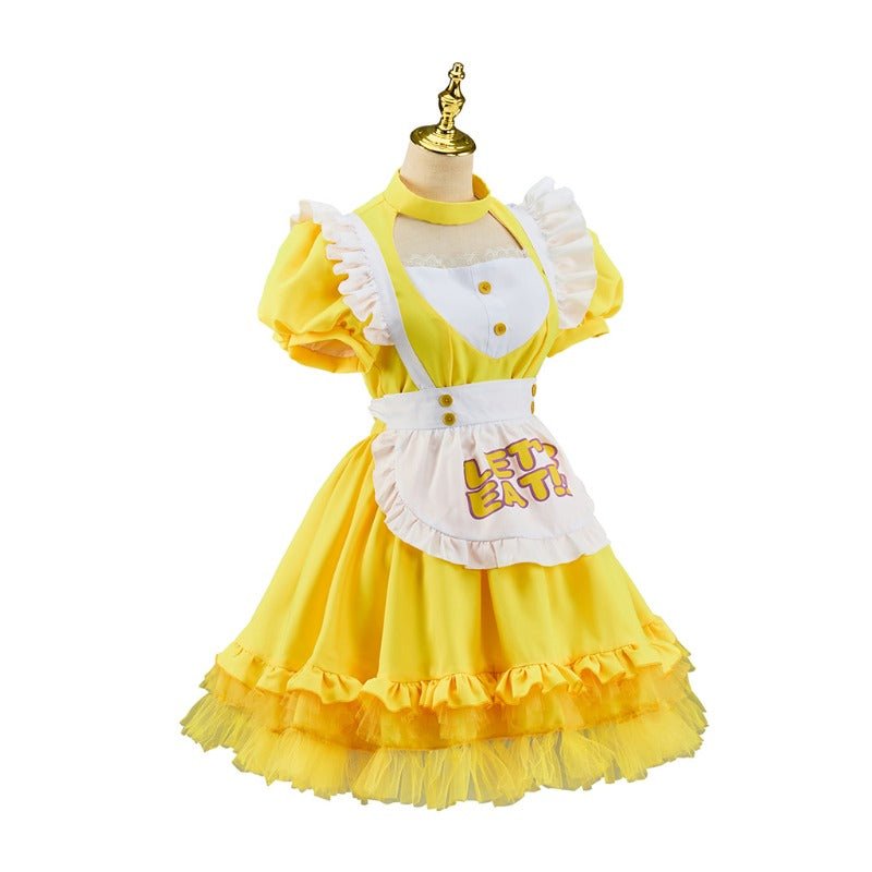 Vestido Amarillo de Cosplay Inspirado en Five Nights at Freddy's - Serie de Cosplay - Fantasia Cosera