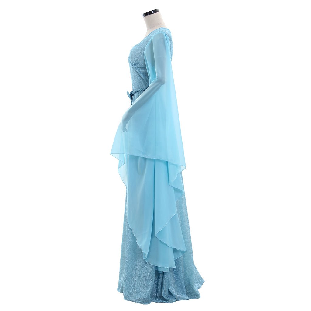 Traje de Hada Azul de Pinocho para Mujer | Encantador Vestido Azul con Diadema | Disfraz de Cosplay de Disney - Fantasia Cosera