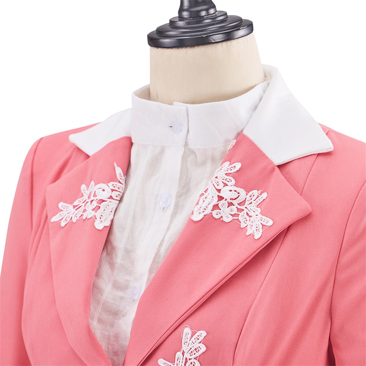 Traje de Cosplay Edward Rosa - Vestido de Cosplay, Elegante Conjunto de Falda Rosa - Fantasia Cosera