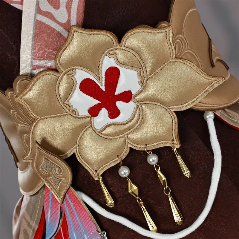 Traje de Cosplay Honkai Star Rail Fugue Tingyun Estilo Antiguo con Diseño de Colas de Zorro para Mujer - Fantasia Cosera