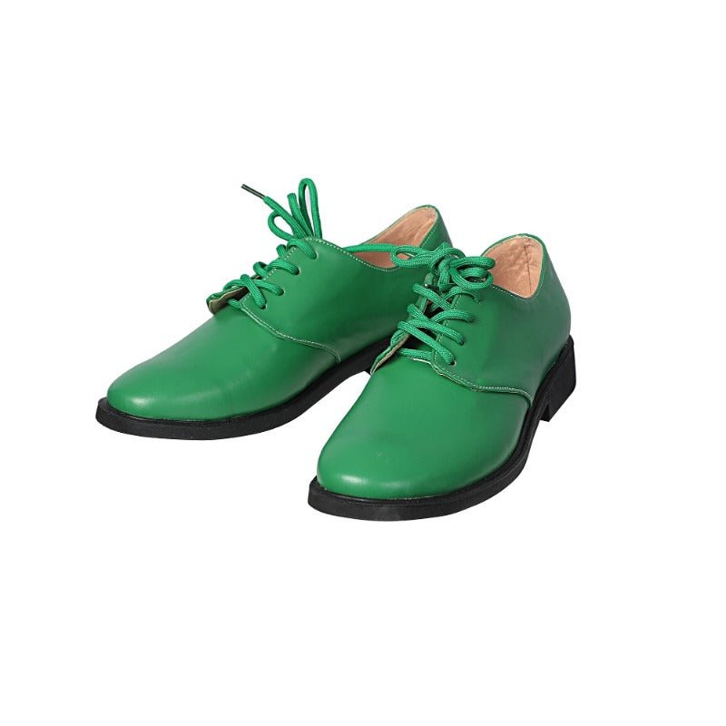 Traje de Riddler Edward Nygma Verde - Disfraz de Villano de Batman para Hombres - Fantasia Cosera