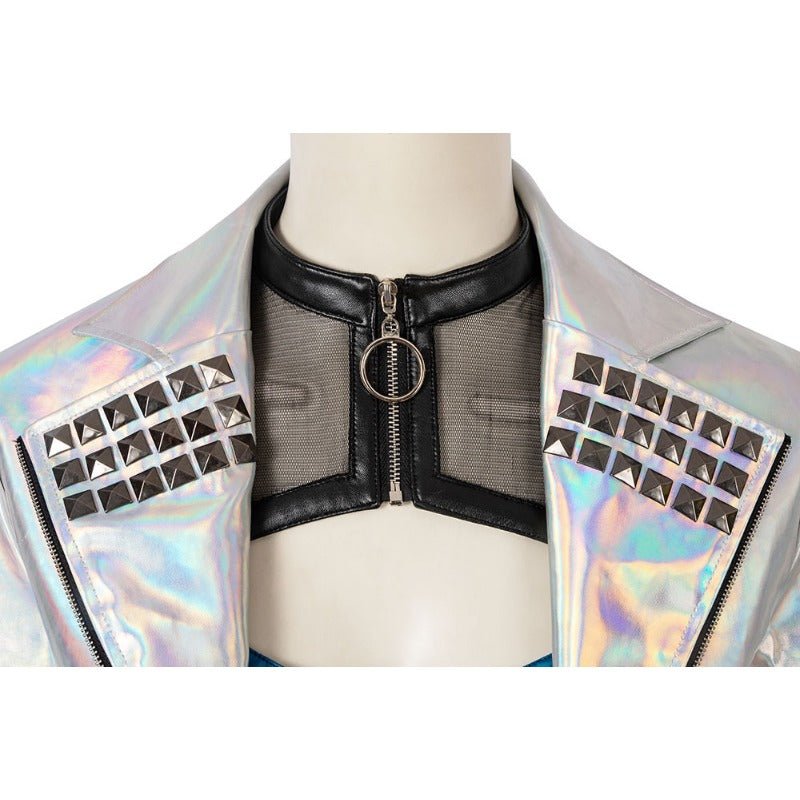 Traje de Cosplay de Akali La Asesina Rebelde Outfit KDA para Halloween, Navidad y Comic Con - Fantasia Cosera