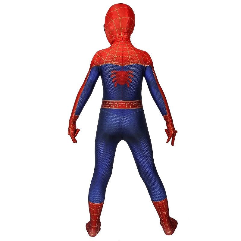 Disfraz de Spider-man Peter Parker para Niños - Traje de Superhéroe para Halloween - Fantasia Cosera